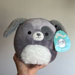 Squish Mallow Gray Dog 
