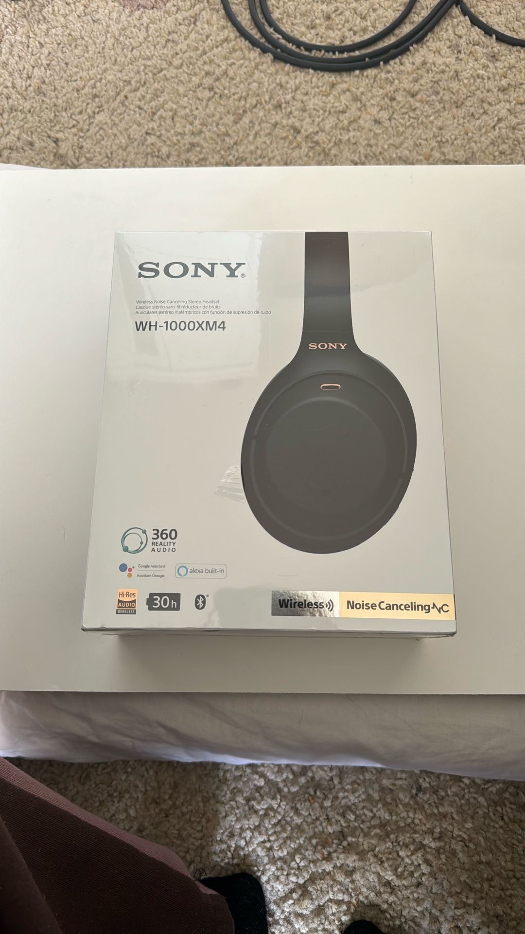 Sony WH-1000XM4 Wireless Noise Canceling Headphones