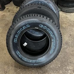 235/75R15 Goodyear New Free Installation 