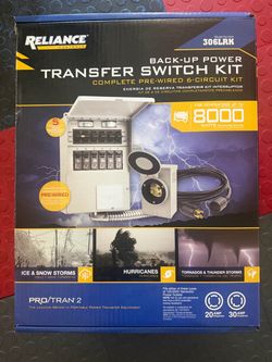 Reliance Controls 306LRK Transfer Switch Kit