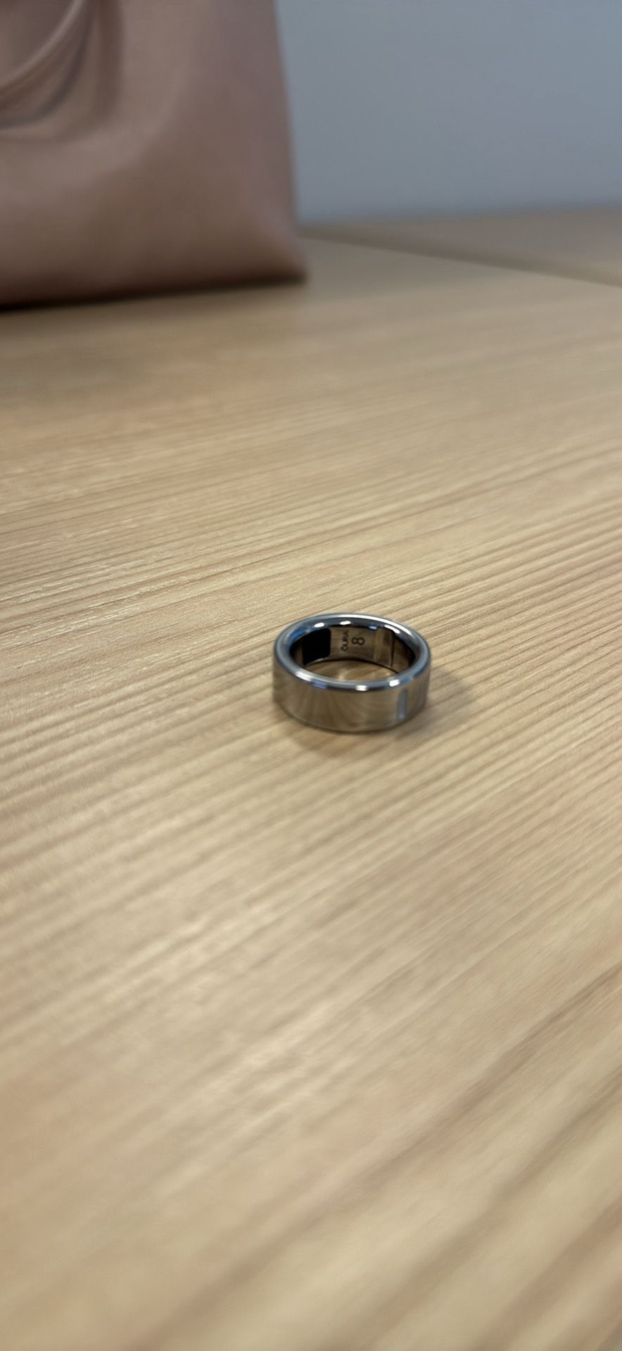 Silver Oura Ring 4 Size 8