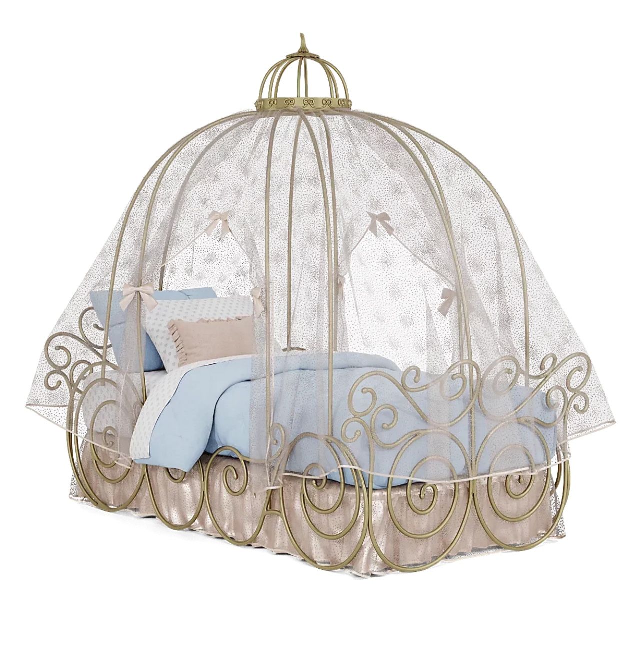 Cinderella Twin Size Bed/cama tamaño Individual