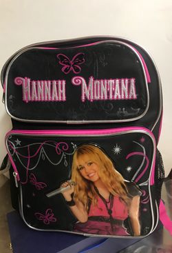 16” Hanna Montana School Backpack New