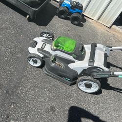 Ego 56 V Lithium Ion 20 Inch Cutting With Lawnmower