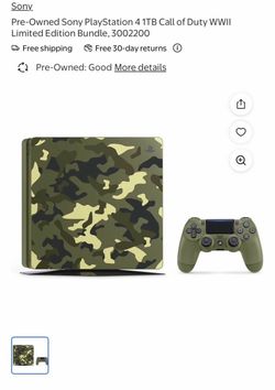 PlayStation 4 pre owned with several games