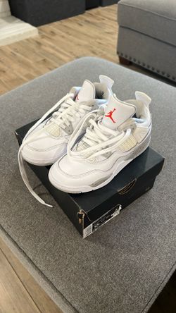 Jordan 4 Retro White Oreo Grade Size 13C