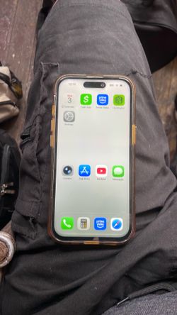 iPhone 15 it works good condition just a little scratch in the back, but I still work