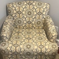 Floral Spinning Chair