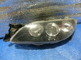 04 05 06 07 08 09 MAZDA 3 LEFT DRIVER HEADLIGHT HEAD LIGHT LAMP HEADLAMP OEM