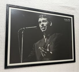 Framed poster Jacque Brel