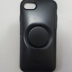 Iphone 8/7 Pop Socket Case Black | OtterBox