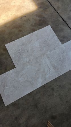 Glue down luxury vinyl tile