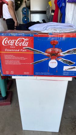 Coca Cola Fan, Missing Fan Blades & some hardware