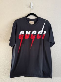 Bnwt Gucci Logo Blade Printed Crewneck T-Shirt size Small