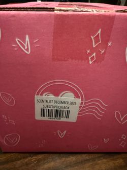 Pink Zebra December Scent flirt subscription box unopened!