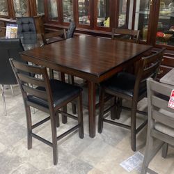 5 Pc Counter High Dinette