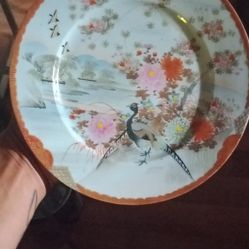 Katana Black Peacock Plates