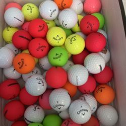 100 Golf Balls Callaway In Good Condition.