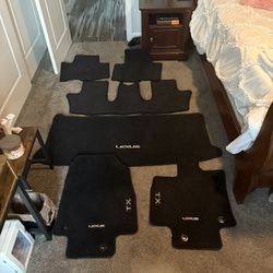 Full Set Of Car Mats for 2025 Lexus TX 350 Luxury