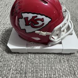 Justyn Ross Signed Autograph Mini Helmet With Beckett Coa - Kansas City Chiefs