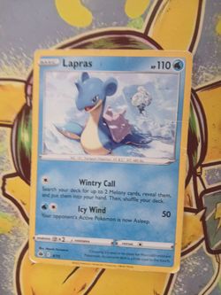 Lapras Pokémon Card