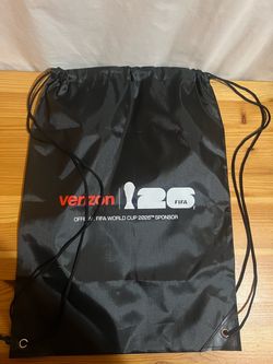 Verizon x FIFA World Cup 2026 Drawstring Bag Brand New $20 Meet Up In Irving @dfwgoods