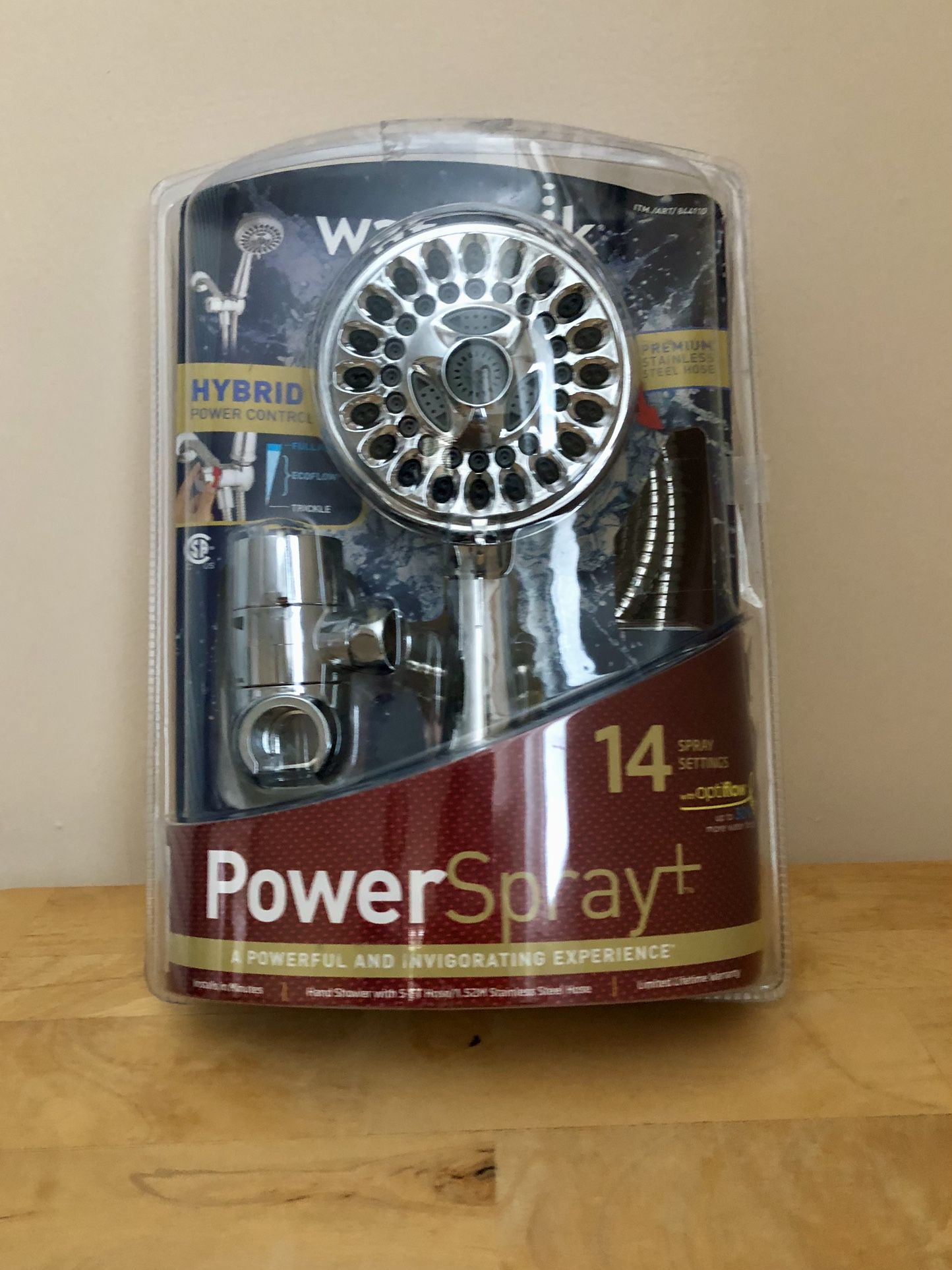 New Waterpik Hand Shower Power Spray 