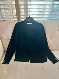 Womens black cardigan