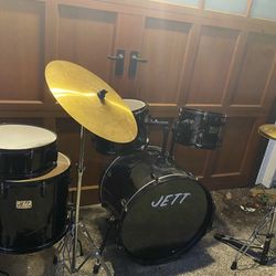 5 Piece Jett Drum Set 