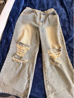 Women 0xl ripped jeans