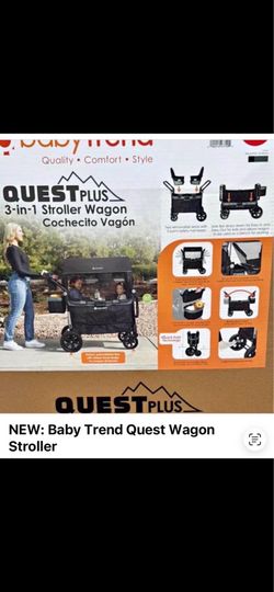 Quest 3 in 1 stroller wagon