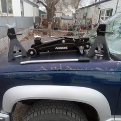 Husky 3 Ton Floor Jack And Stands