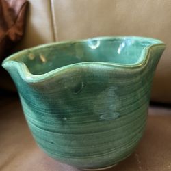 Ceramic Green Vase 