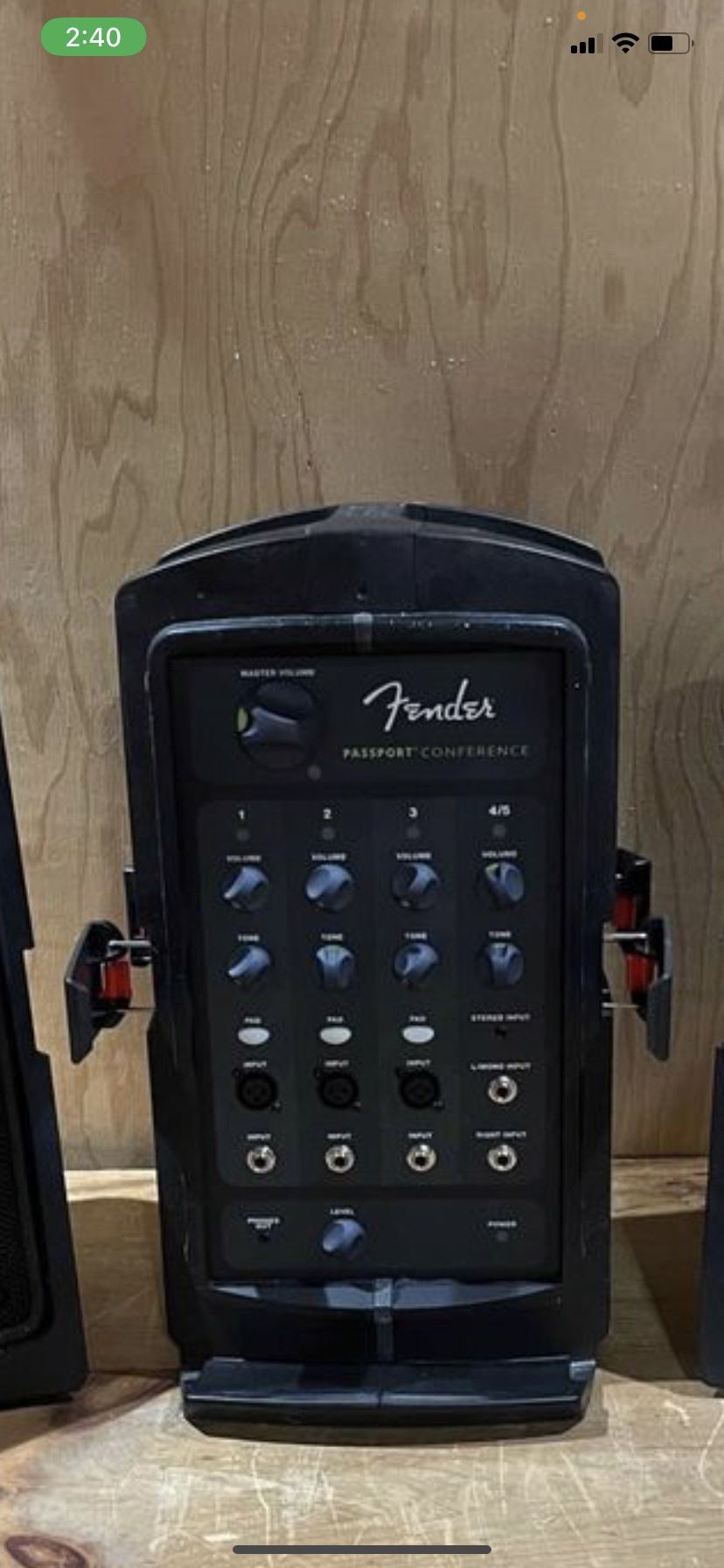 Fender Passport Conference , Like New
