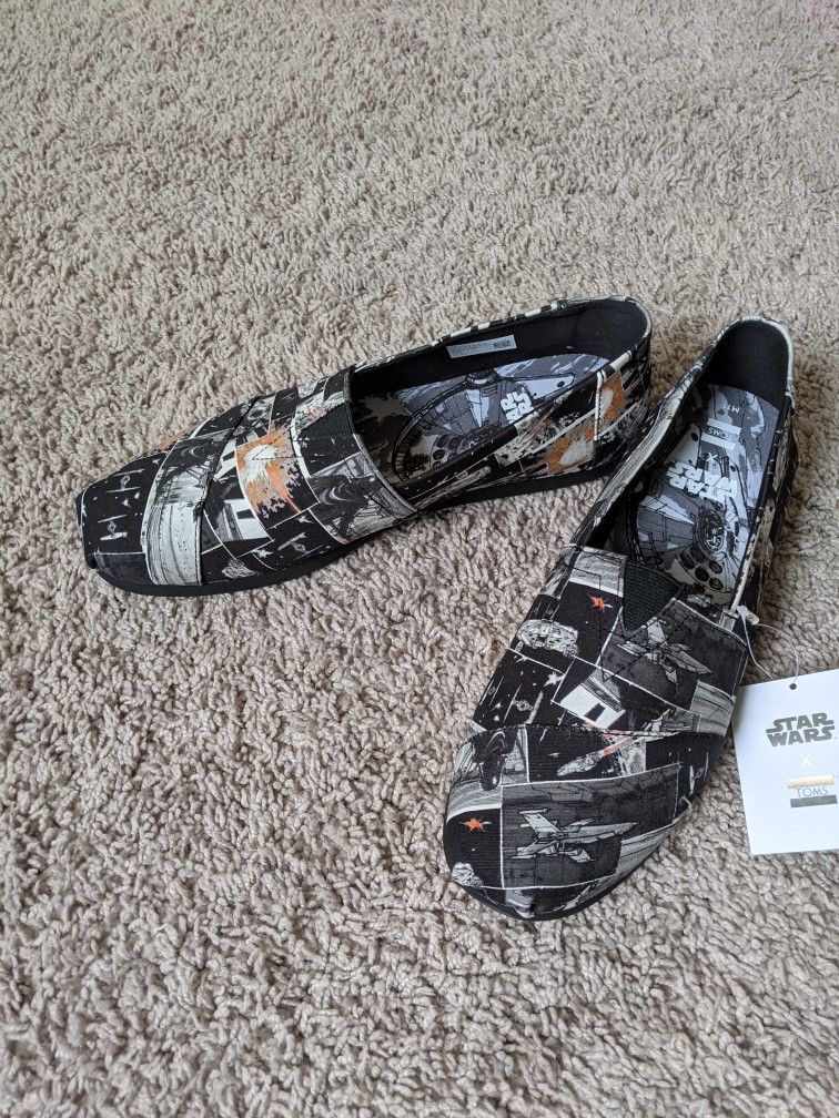 Men's Toms x Star Wars Slip On Shoes - Size 11
