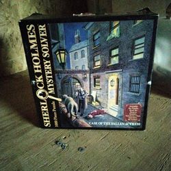 Sherlock Holmes Puzzle Case Of The Fallen Actress