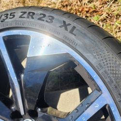 4 Factory Audi RSQ8 Wheels Tires 23 inch Q8 RS SQ8