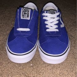 Blue Suede Vans W:9