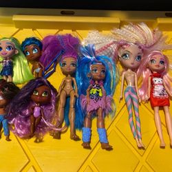 Lot of Dolls with Big Eyes