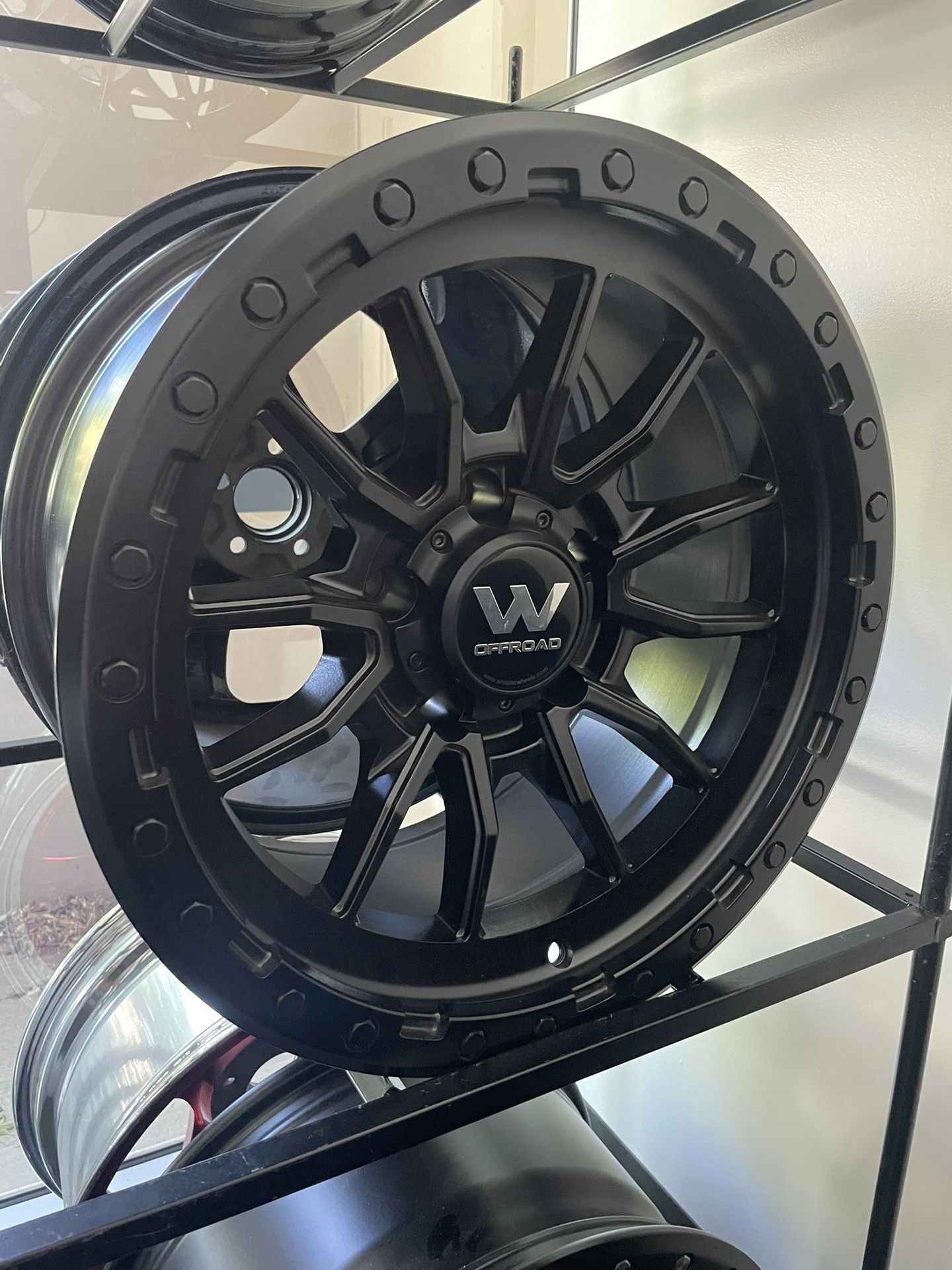 5x127 17x9 -12 Jeep Off Road Wheels