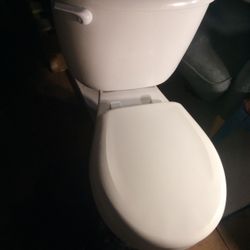 Briggs Toilet. Installed Then Pulled Out. Clean New Condition 