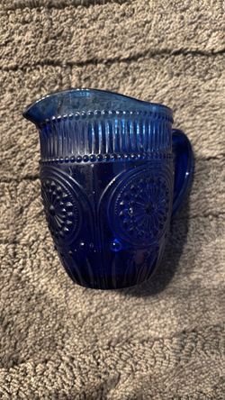 Pioneer women blue pitcher