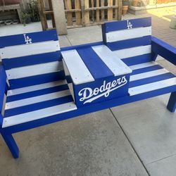 Dodgers Bench 