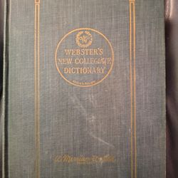 1956 Miriam Webster New International Dictionary Collegiate