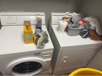 Washer & dryer