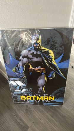 Batman cardboard poster