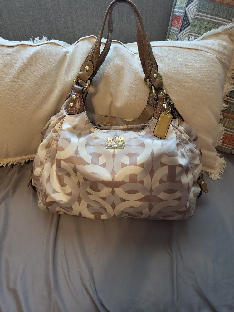 Coach Bag Madison 14420 Scarf Print