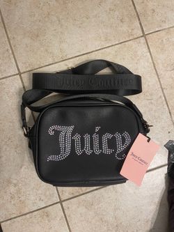 Juicy black crossbody bag