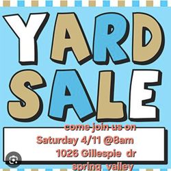 Yard sale