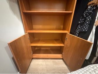 Wood Cabinet with Doors 2 available